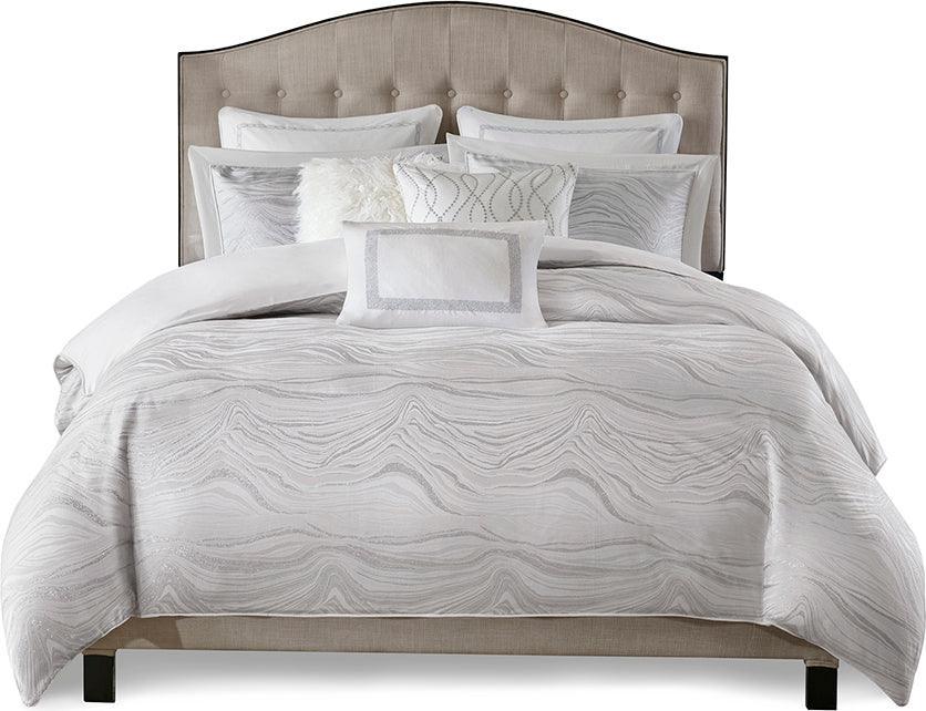 Olliix.com Comforters & Blankets - Hollywood Glam Comforter Set White