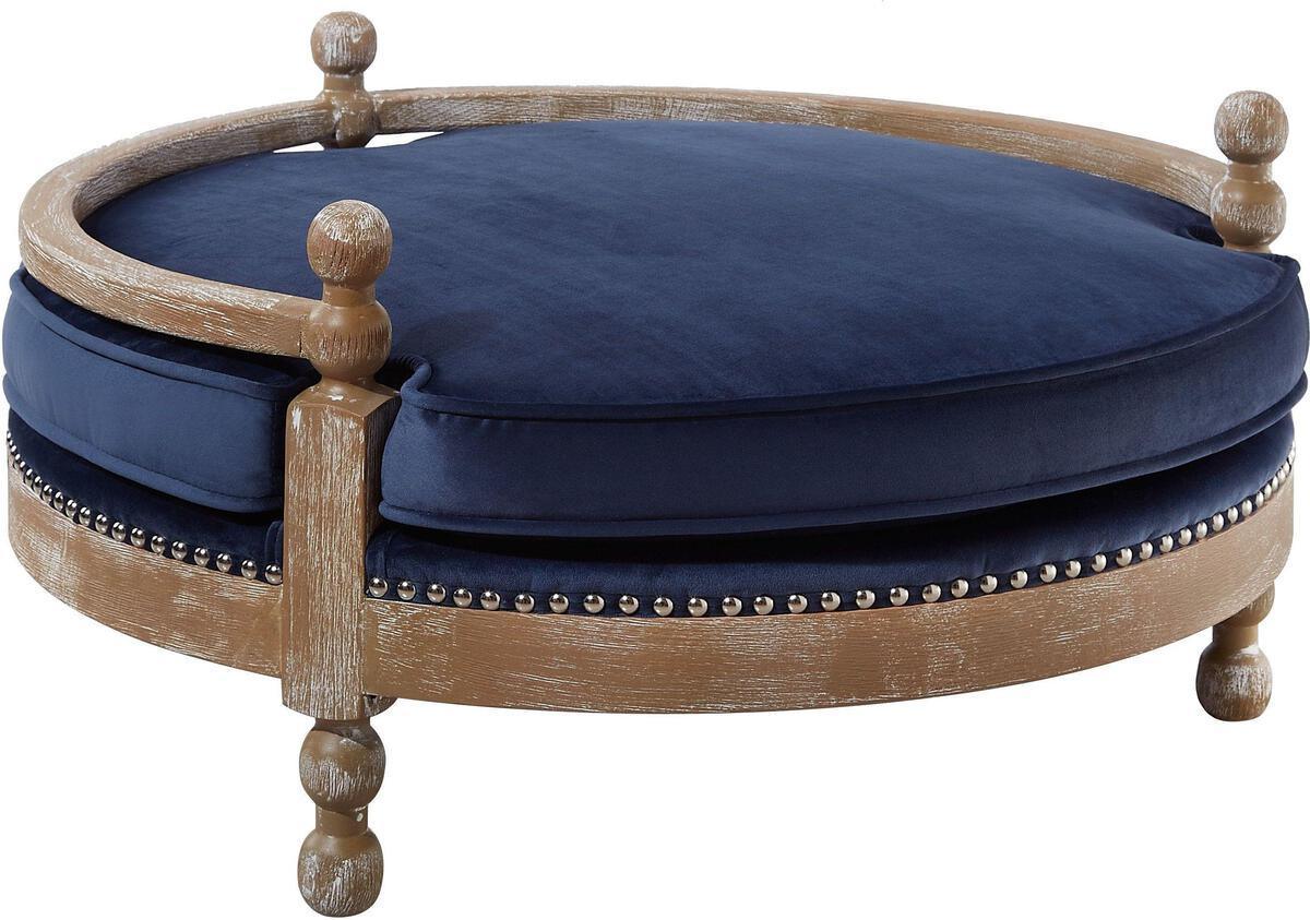 Tov Furniture Dog Beds - Hound Navy Pet Bed Navy