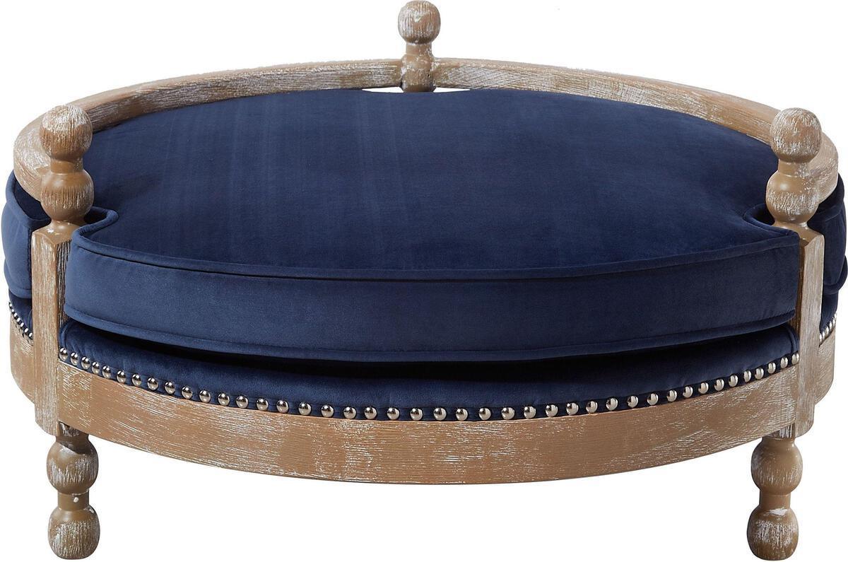 Tov Furniture Dog Beds - Hound Navy Pet Bed Navy