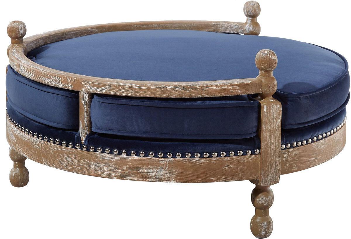 Tov Furniture Dog Beds - Hound Navy Pet Bed Navy