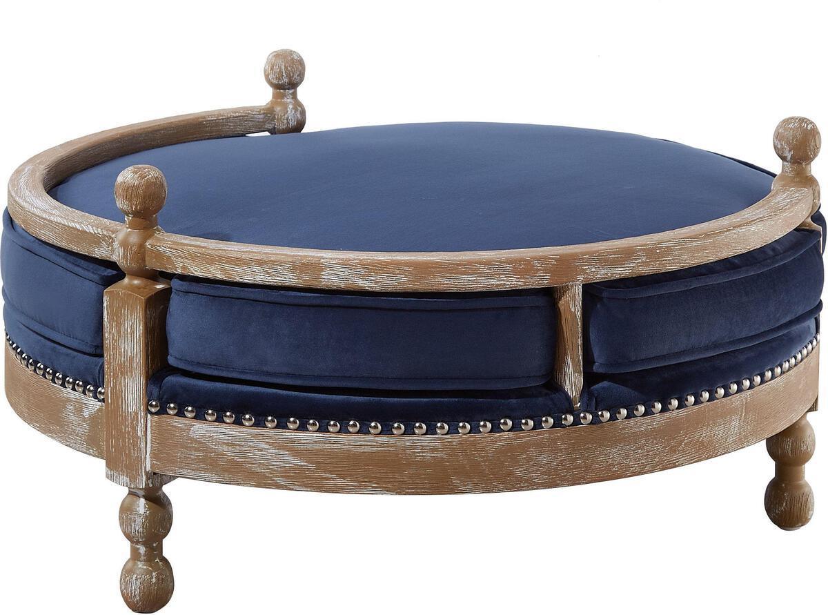 Tov Furniture Dog Beds - Hound Navy Pet Bed Navy