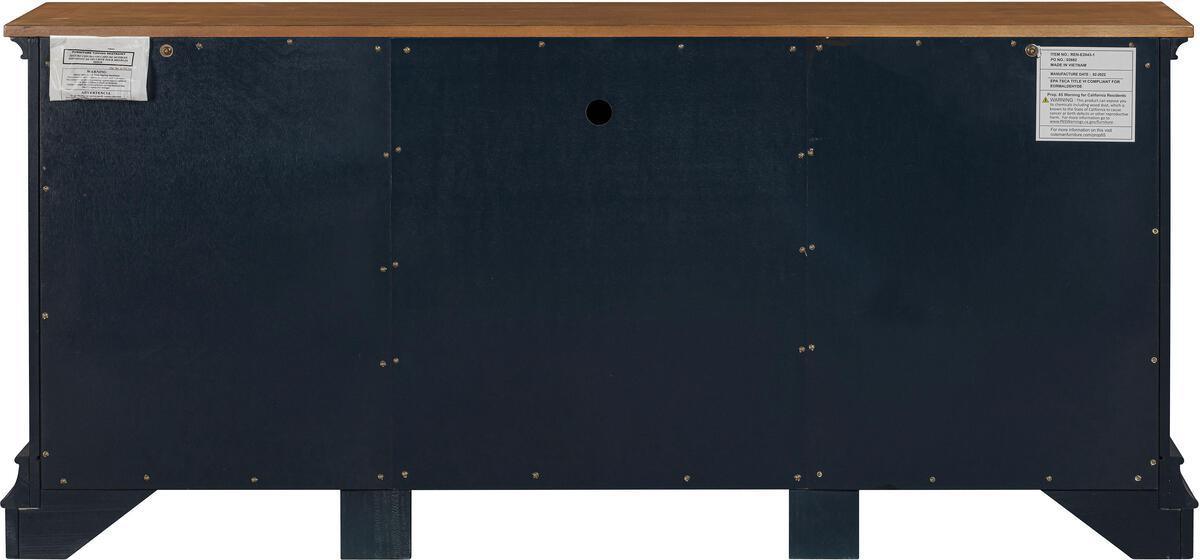 Tov Furniture TV & Media Units - Hudson Blue Entertainment Center