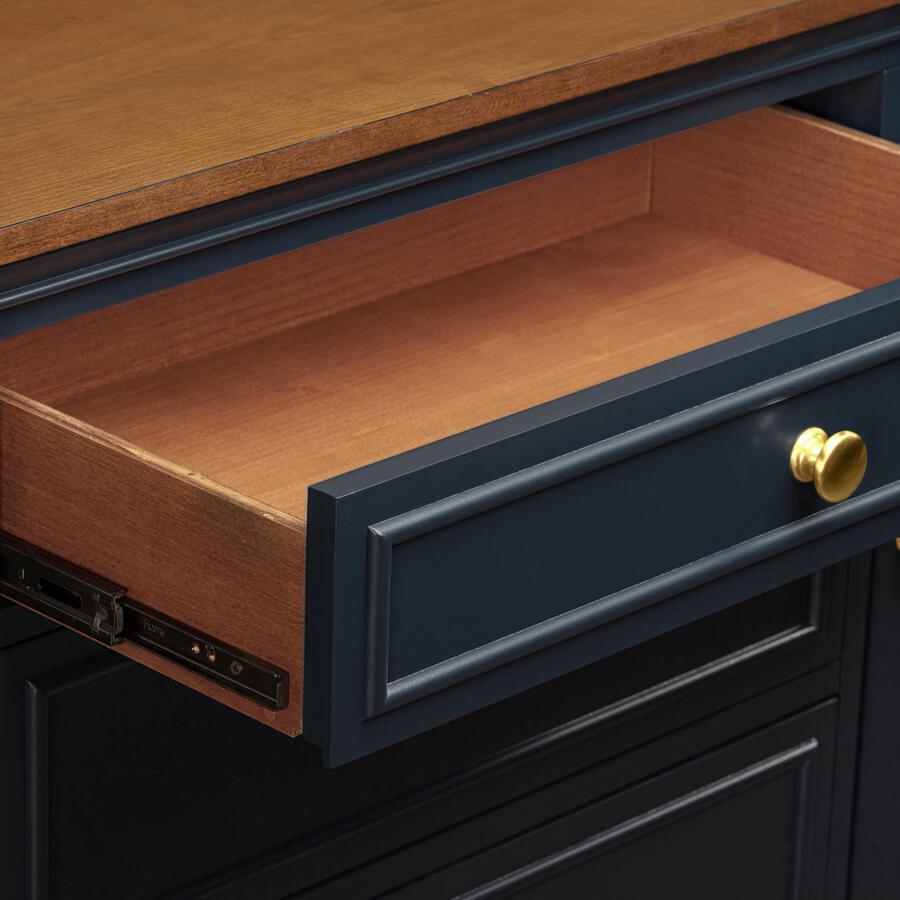 Tov Furniture TV & Media Units - Hudson Blue Entertainment Center