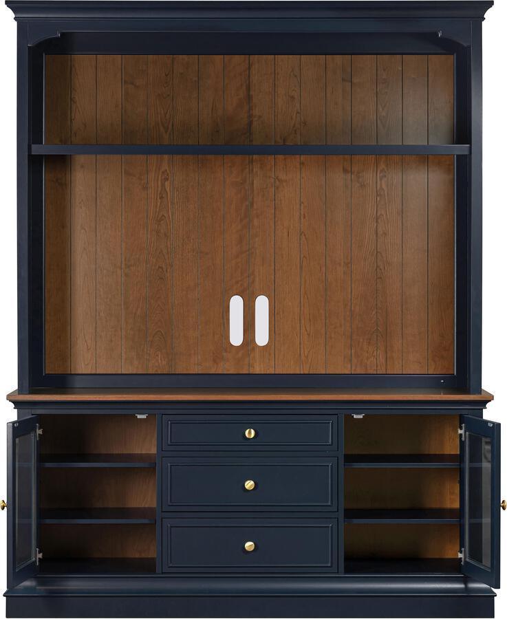 Tov Furniture TV & Media Units - Hudson Blue Entertainment Center