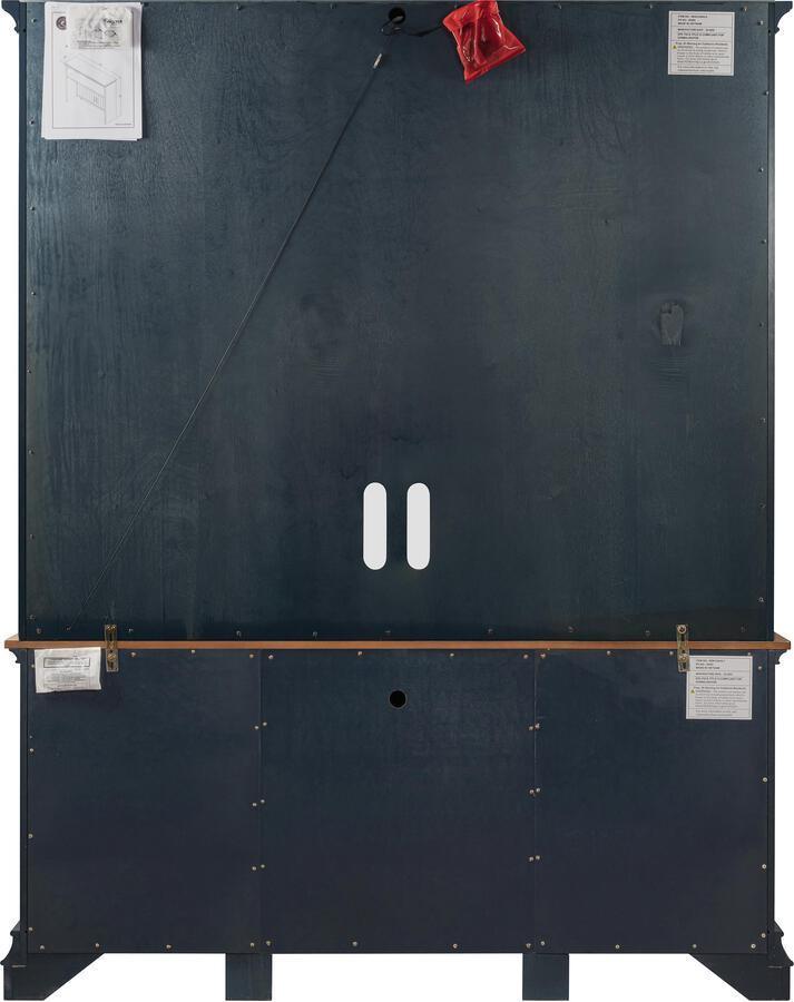 Tov Furniture TV & Media Units - Hudson Blue Entertainment Center