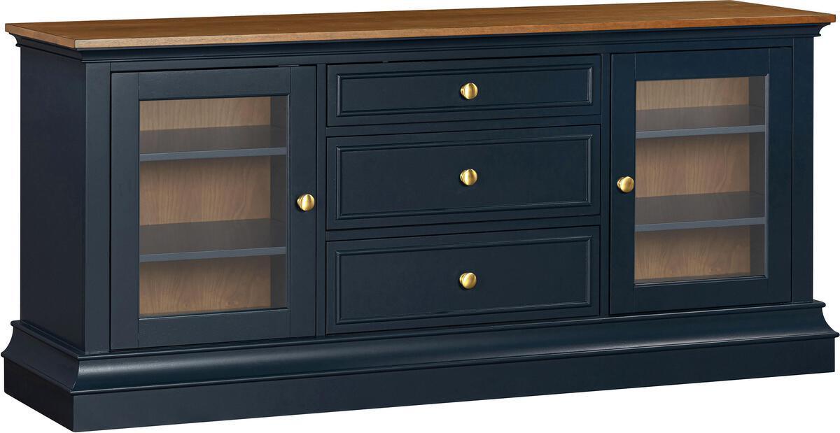Tov Furniture TV & Media Units - Hudson Blue Entertainment Center