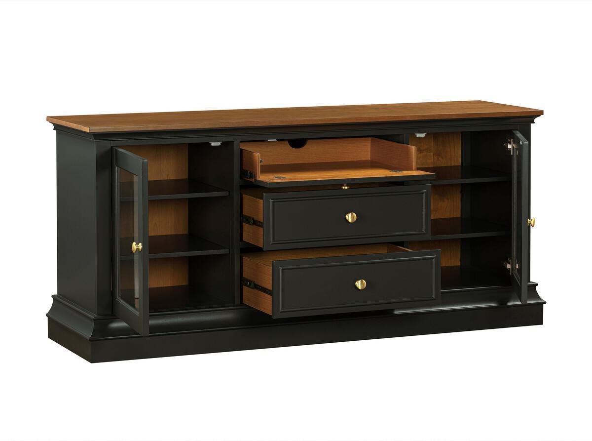 Tov Furniture TV & Media Units - Hudson Charcoal Entertainment Center