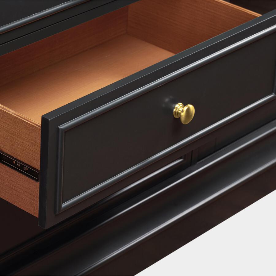 Tov Furniture TV & Media Units - Hudson Charcoal Entertainment Center