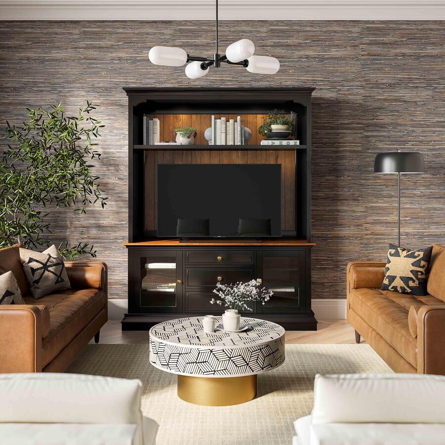 Tov Furniture TV & Media Units - Hudson Charcoal Entertainment Center