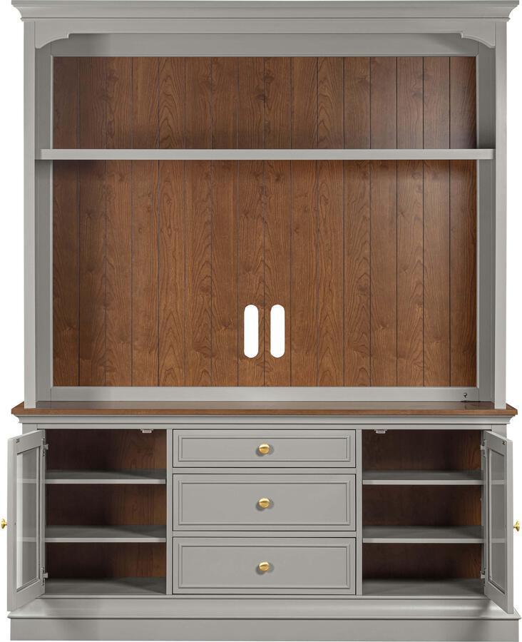 Tov Furniture TV & Media Units - Hudson Gray Entertainment Center