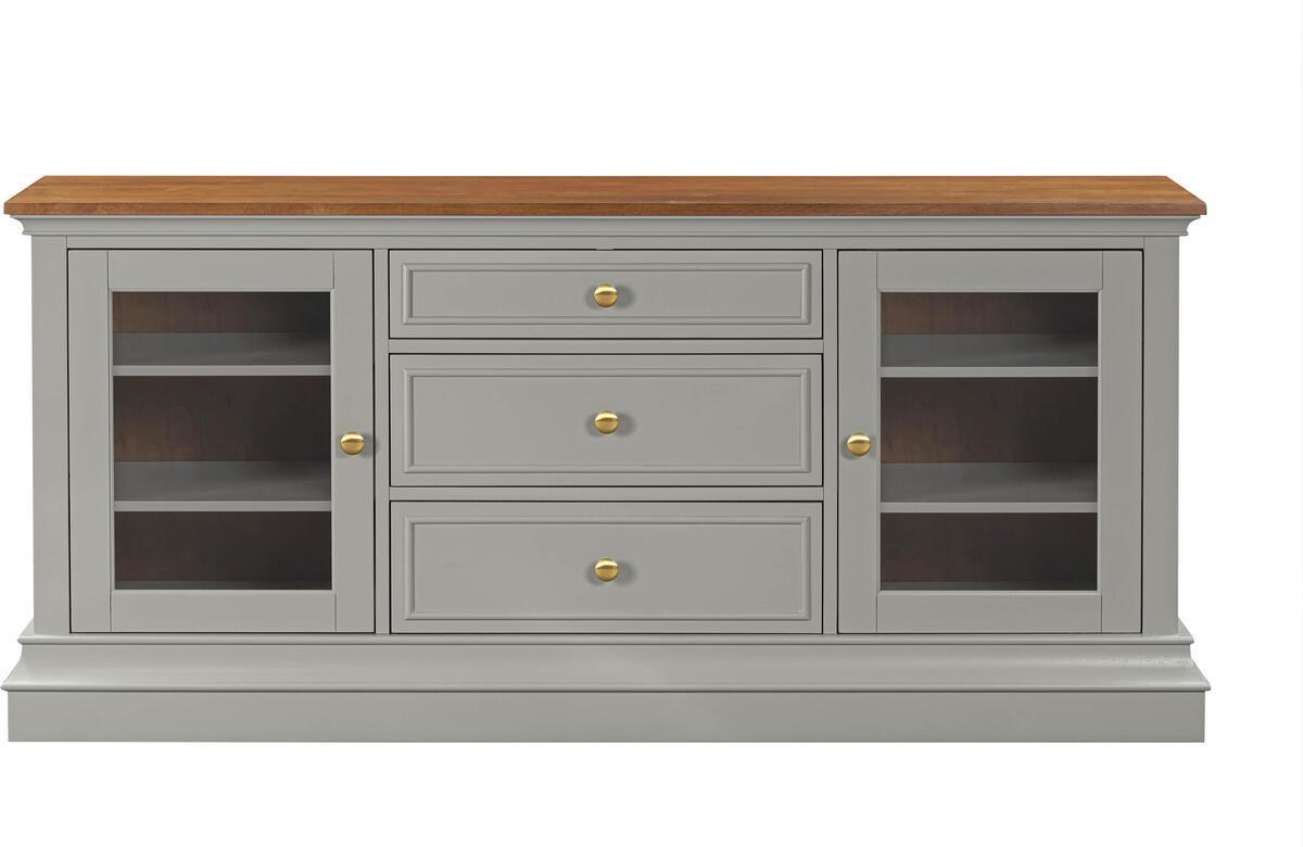 Tov Furniture TV & Media Units - Hudson Gray Entertainment Center