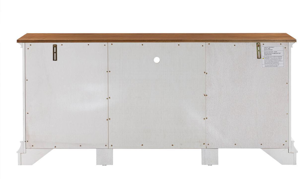 Tov Furniture TV & Media Units - Hudson White Entertainment Center