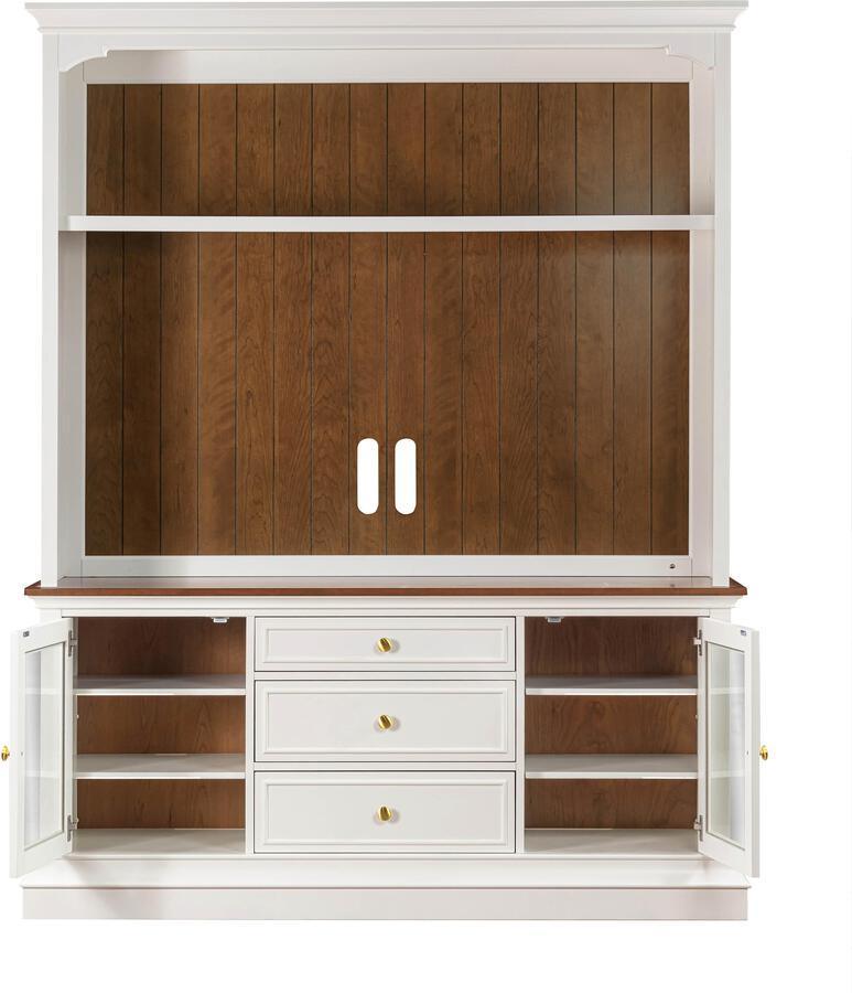 Tov Furniture TV & Media Units - Hudson White Entertainment Center