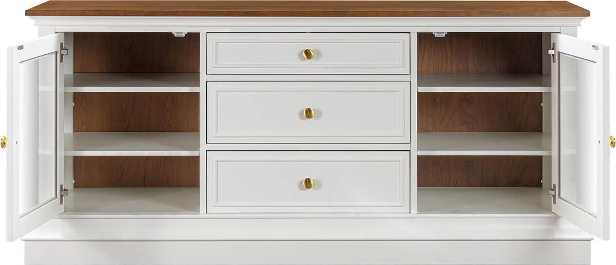 Tov Furniture TV & Media Units - Hudson White Entertainment Center