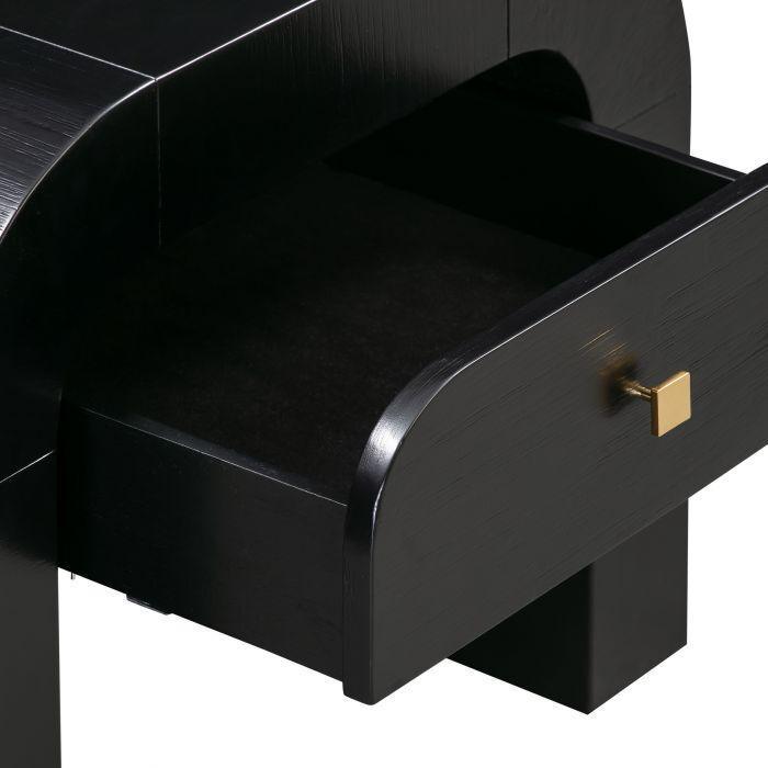 Tov Furniture Nightstands & Side Tables - Hump Black Nightstand