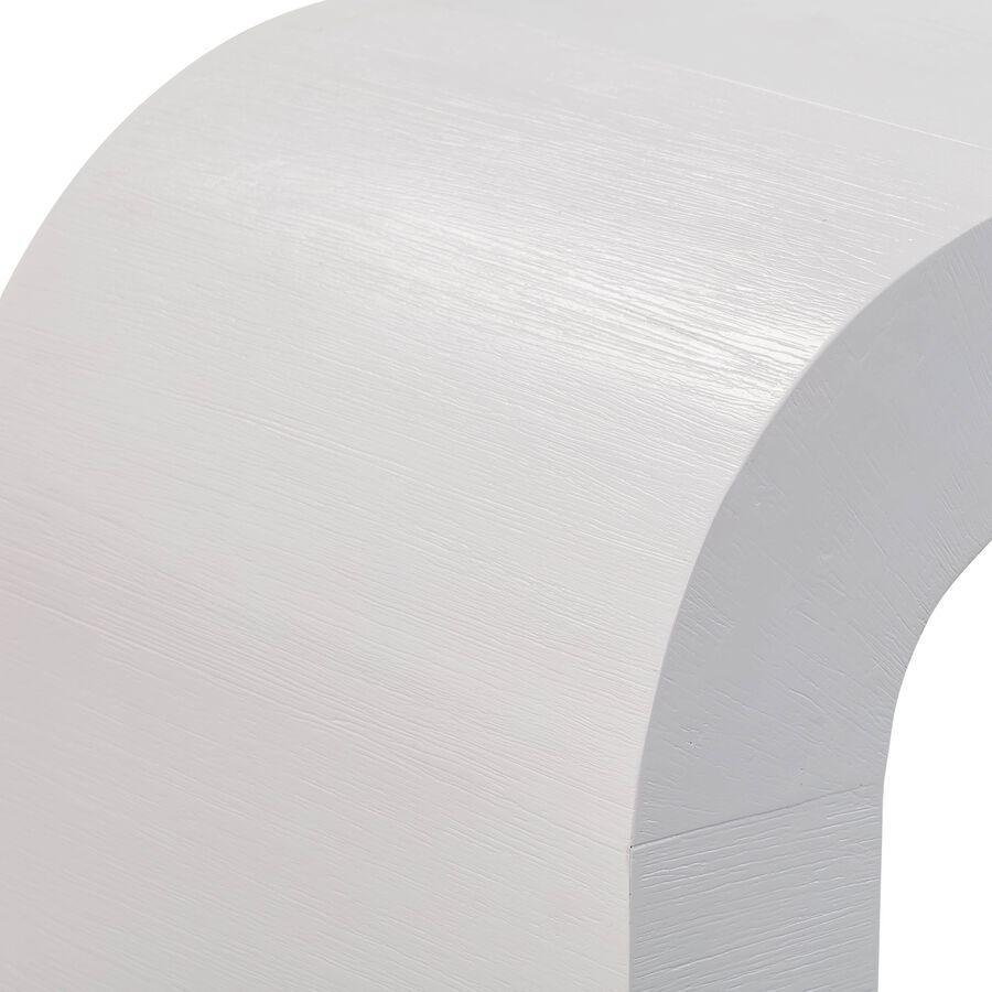 Tov Furniture Consoles - Hump White Console Table