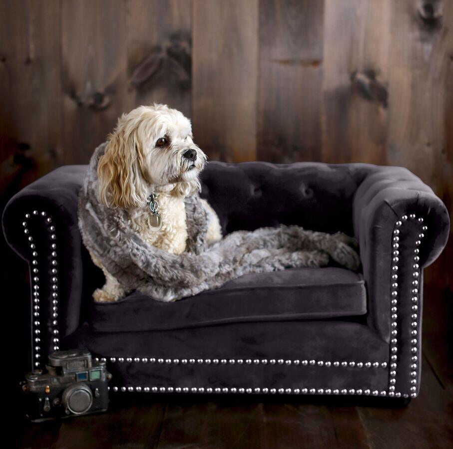 Tov Furniture Dog Beds - Husky Grey Pet Bed Grey