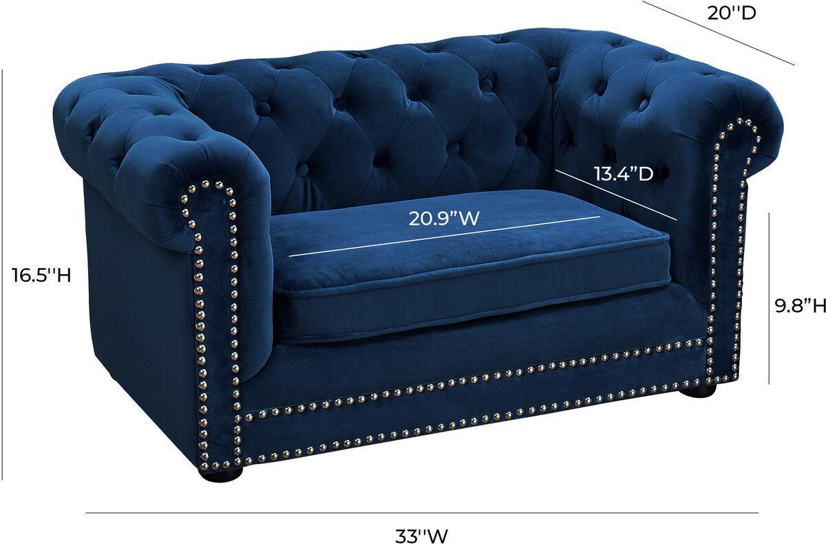 Tov Furniture Dog Beds - Husky Navy Pet Bed Navy