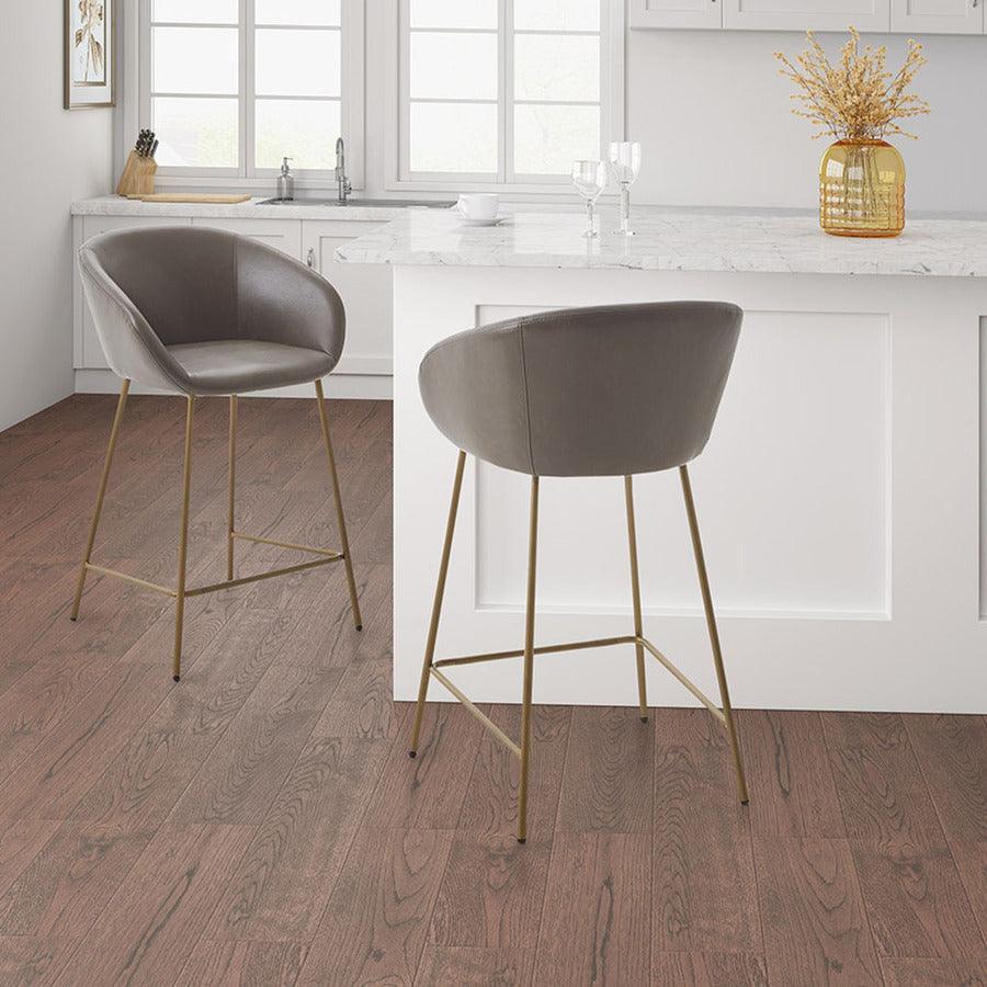 Olliix.com Barstools - Isadora Counter Stool Gold