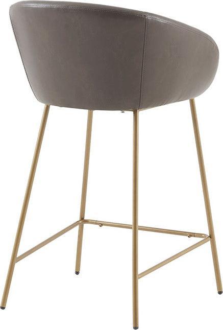 Olliix.com Barstools - Isadora Counter Stool Gold