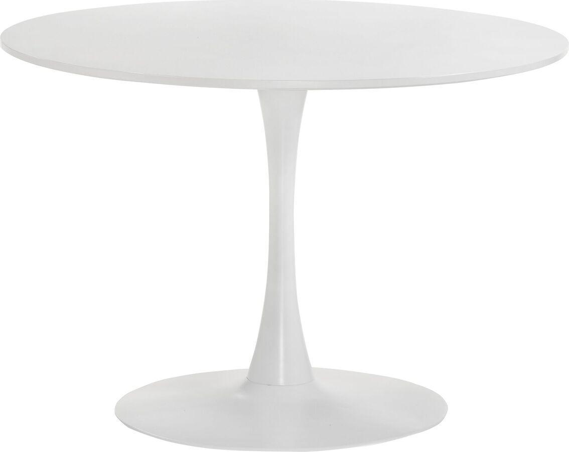 Elements Dining Tables - Isla 42" Round Dining Table in White