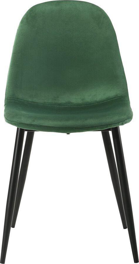 Elements Dining Sets - Isla 5 Piece Dining Set-Table & Four Emerald Velvet Chairs