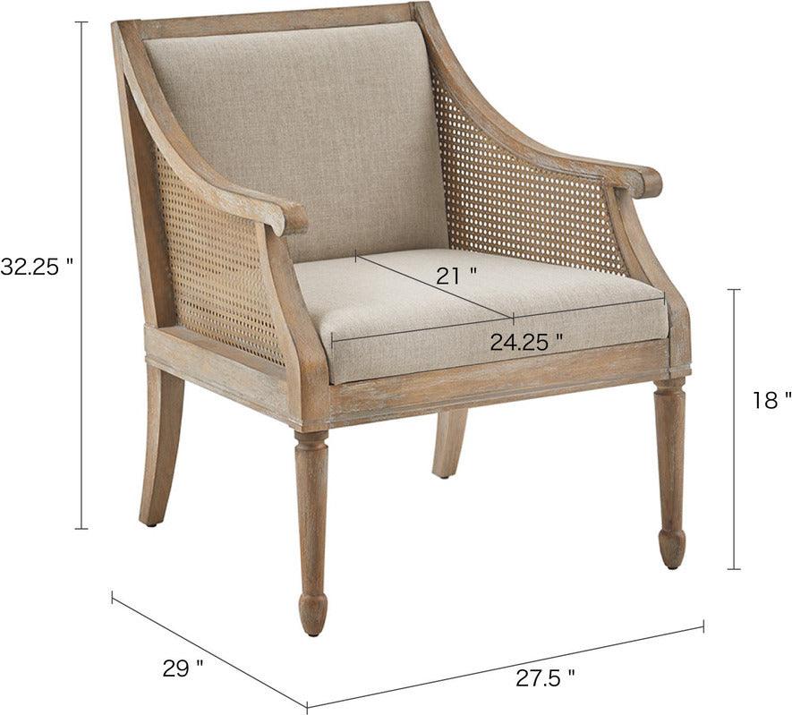 Olliix.com Accent Chairs - Isla Accent Chair Natural