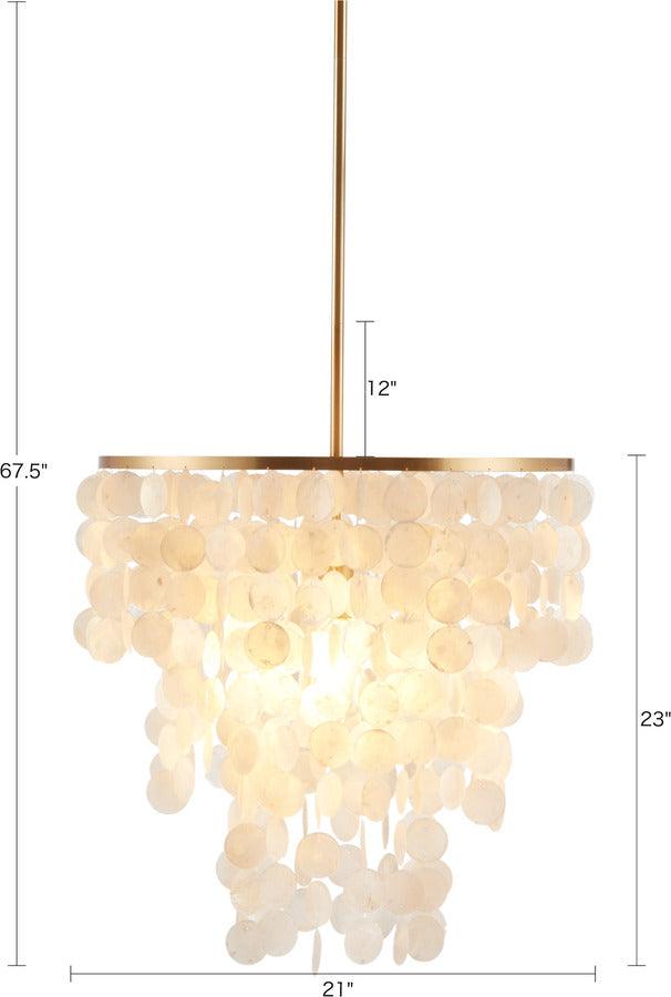 Olliix.com Ceiling Lights - Isla Chandelier White