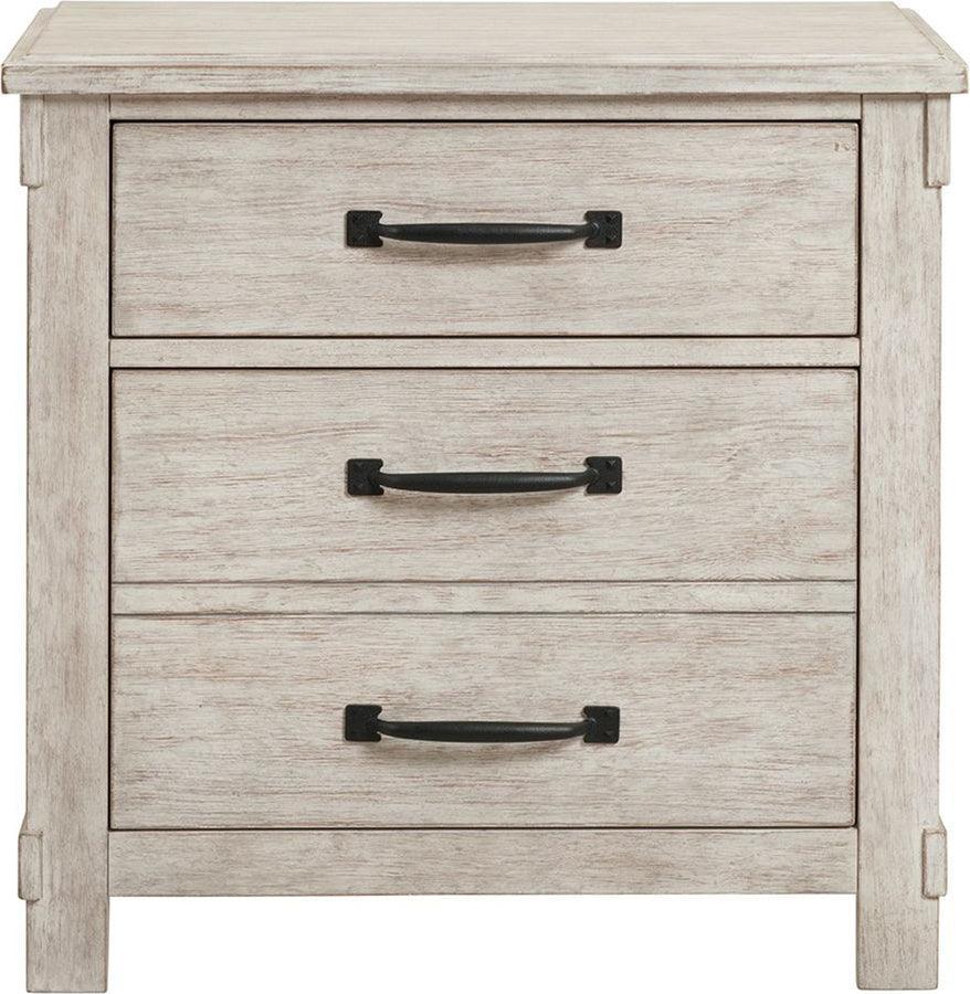 Elements Nightstands & Side Tables - Jack 2-Drawer Nightstand with USB Ports