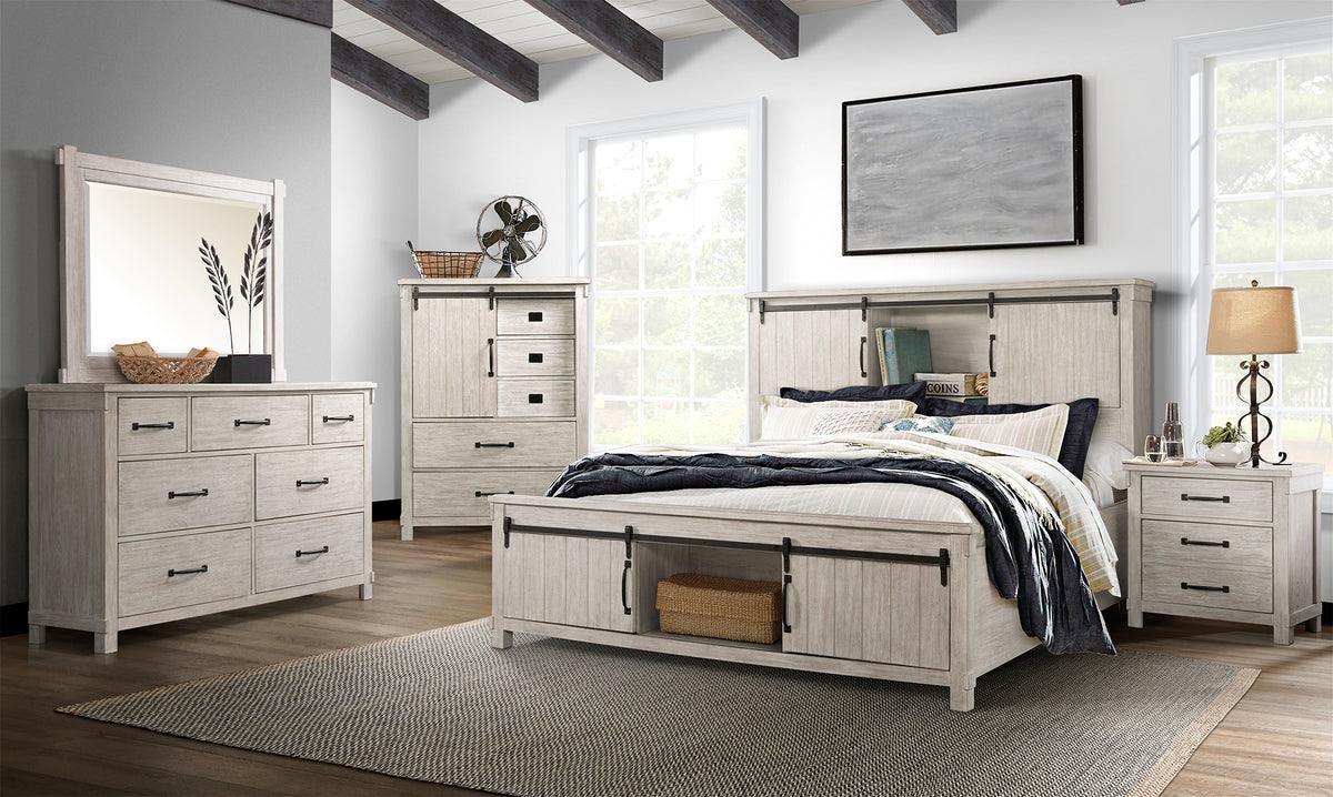 Elements Bedroom Sets - Jack 7-Drawer Dresser with Mirror Set