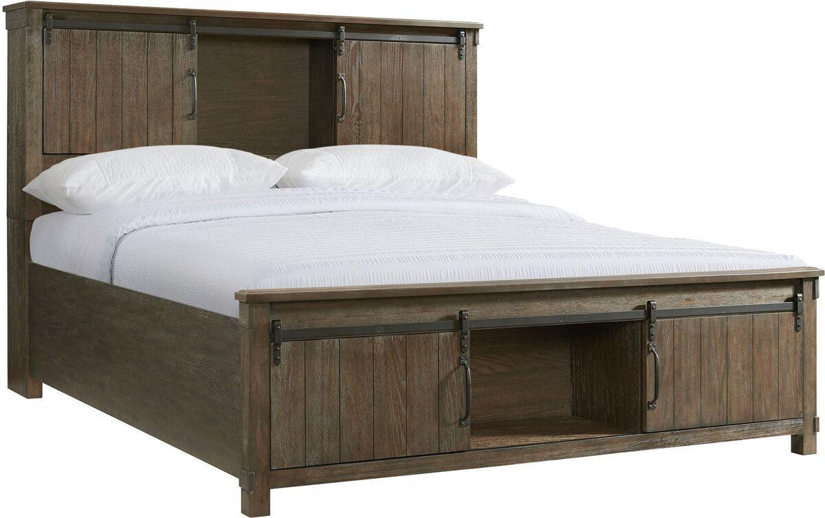 Elements Bedroom Sets - Jack King Platform Storage 6PC Bedroom Set