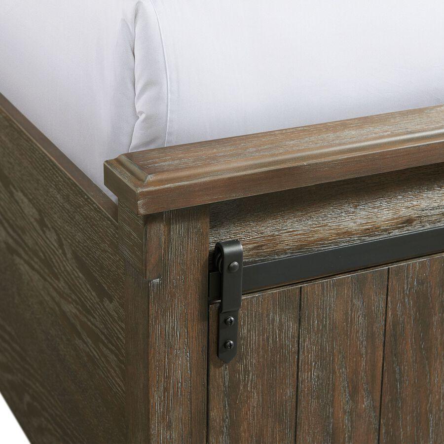 Elements Bedroom Sets - Jack King Platform Storage 6PC Bedroom Set
