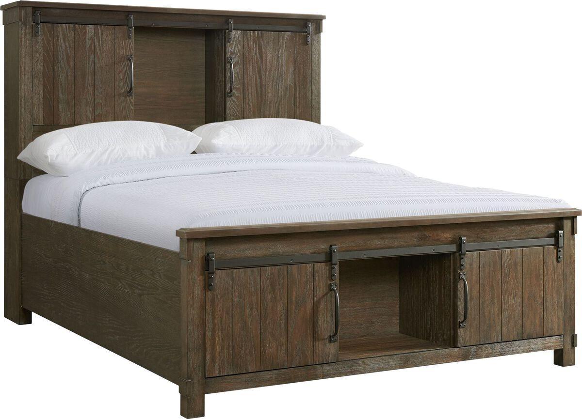 Elements Bedroom Sets - Jack Queen Platform Storage 3PC Bedroom Set