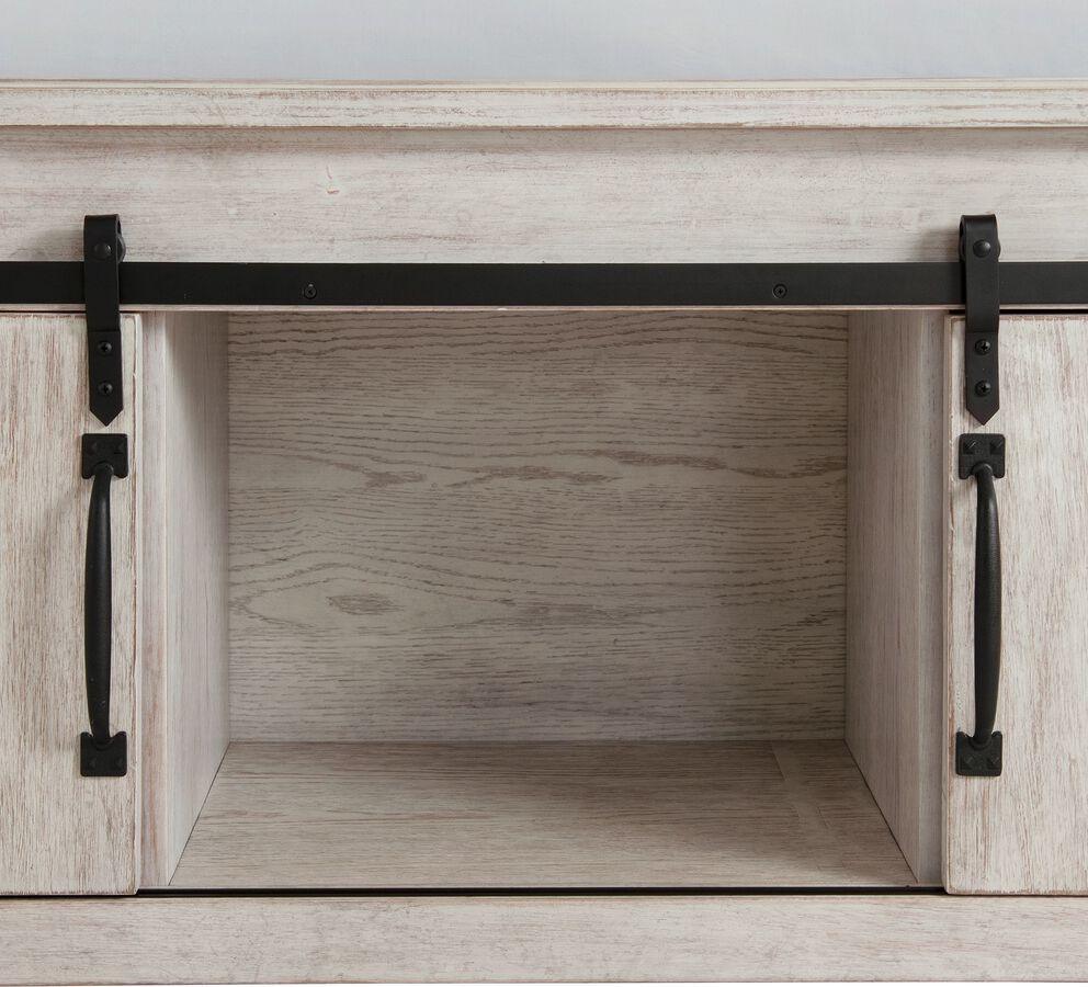 Elements Bedroom Sets - Jack Queen Platform Storage 3Piece Bedroom Set White