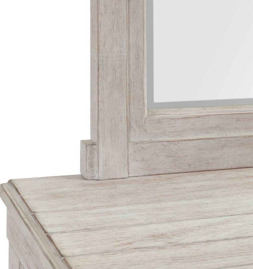 Elements Bedroom Sets - Jack Queen Platform Storage 6PC Bedroom Set White
