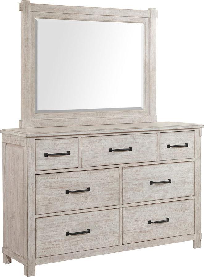 Elements Bedroom Sets - Jack Queen Platform Storage 6PC Bedroom Set White