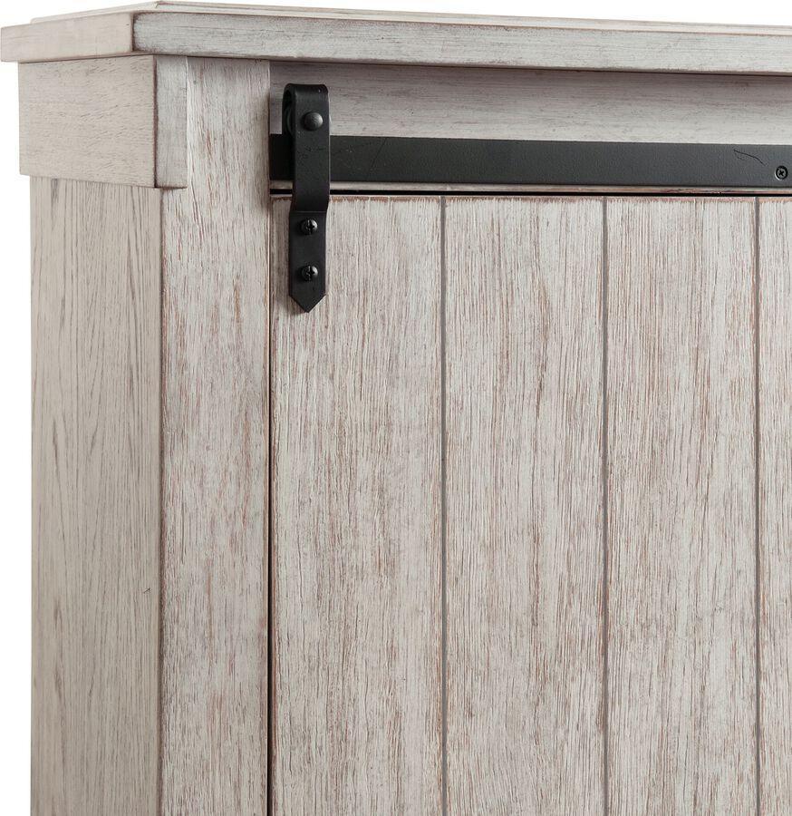 Elements Bedroom Sets - Jack Queen Platform Storage 6PC Bedroom Set White