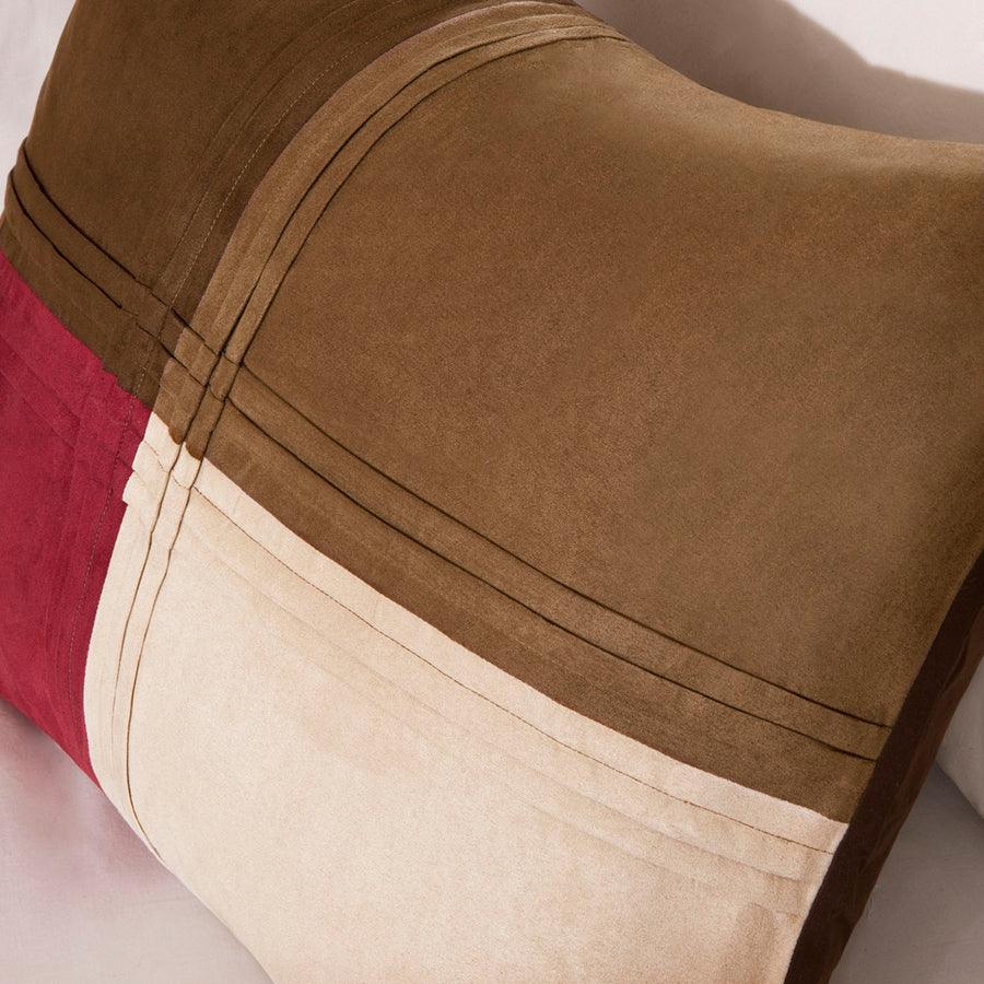 Olliix.com Comforters & Blankets - Jackson Transitional Blocks 7 Piece Comforter Set Red Queen