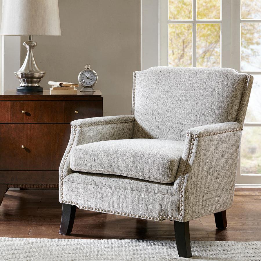 Olliix.com Accent Chairs - Jacques Accent chair Gray