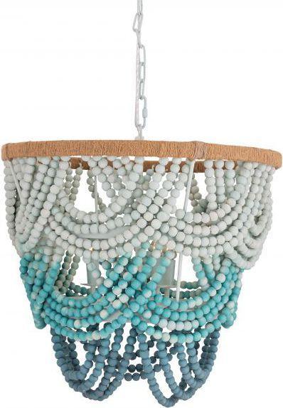 Tov Furniture Ceiling Lights - Jade Beaded Chandelier