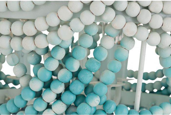 Tov Furniture Ceiling Lights - Jade Beaded Chandelier