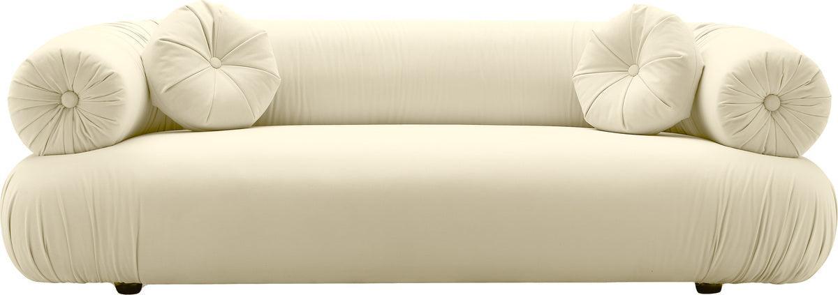Tov Furniture Sofas & Couches - Jammin' Cream Velvet Sofa