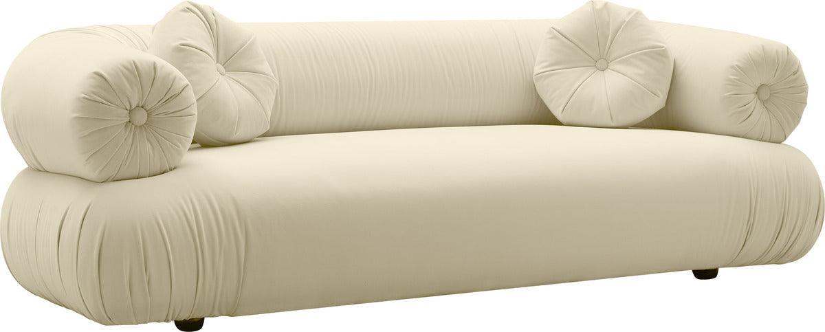 Tov Furniture Sofas & Couches - Jammin' Cream Velvet Sofa