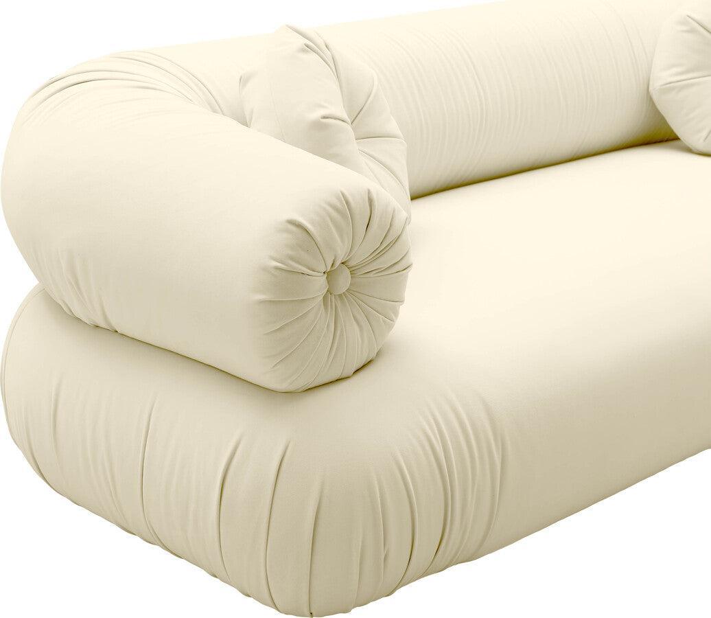 Tov Furniture Sofas & Couches - Jammin' Cream Velvet Sofa