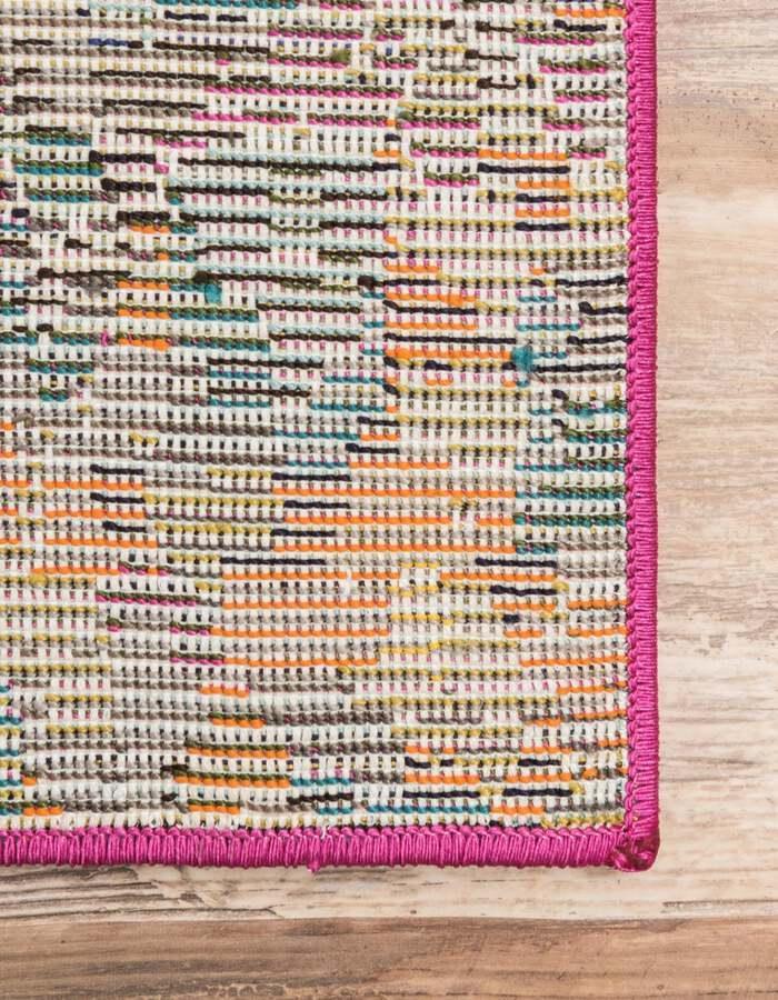 Unique Loom Indoor Rugs - Jardin Contemporary 12 Ft Square Square Rug Multi