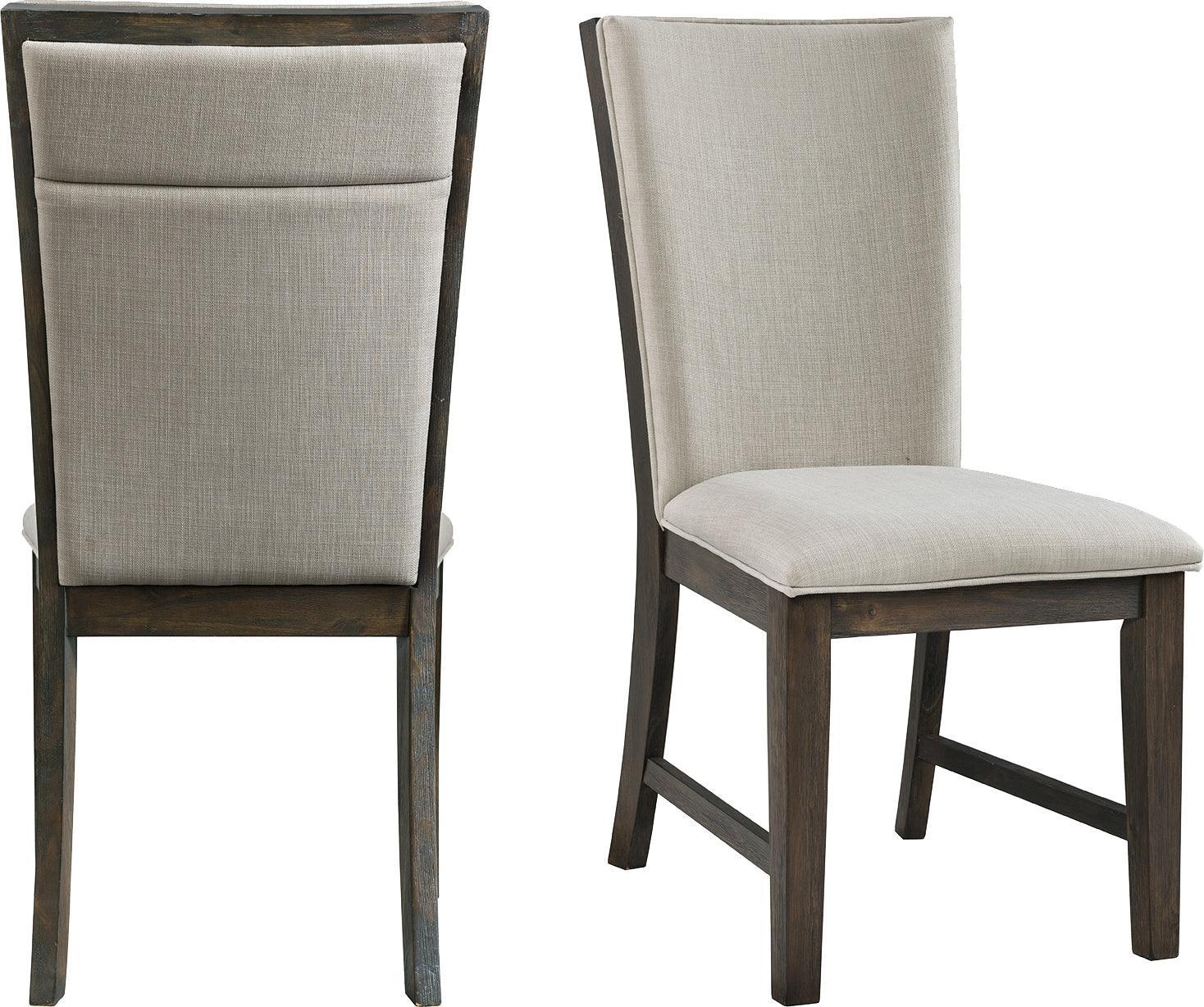 Elements Dining Chairs - Jasper Upholstered Side Chair Set (Set of 2)