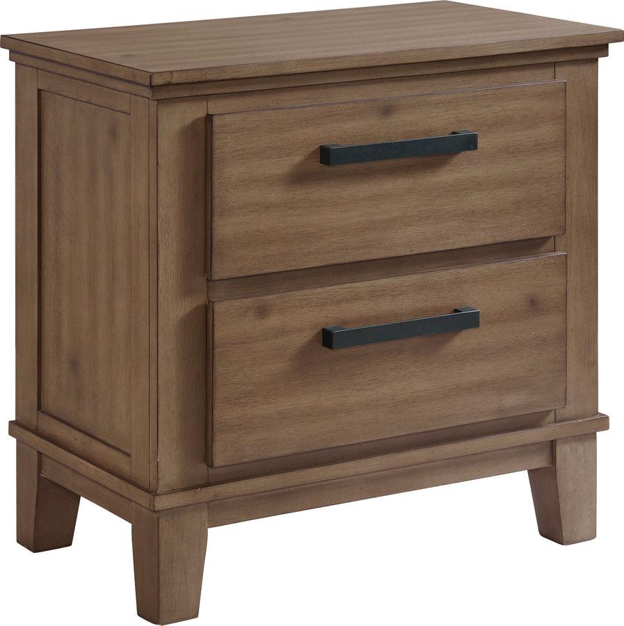 Elements Bedroom Sets - Jaxon King Storage 5 Piece Bedroom Set in Grey