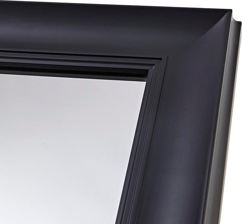 Olliix.com Mirrors - Jefferson Rectangle Accent Mirror Black