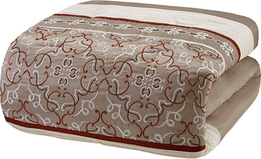 Olliix.com Comforters & Blankets - Jelena 24 Piece Room in a Bag Red