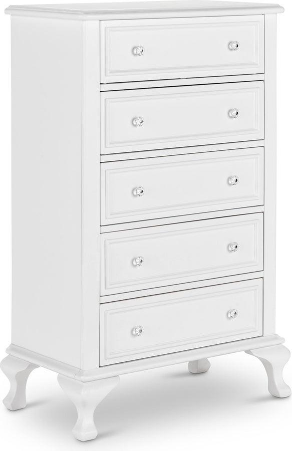 Elements Chest of Drawers - Jenna Chest White
